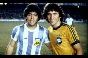 (1979) Maradona Vs Zico ● Brasil x Argentina ● The First Clash